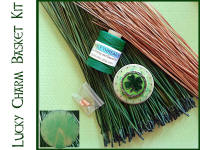 Luck O the Irish - "Lucky Charm" Pine Needle Basket Kit
